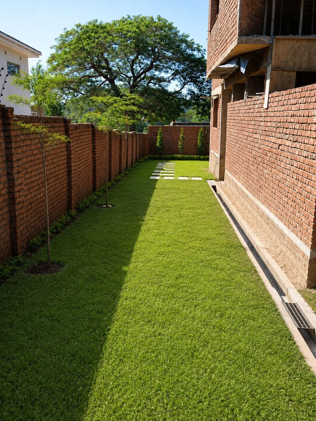 Lawn Installation — after